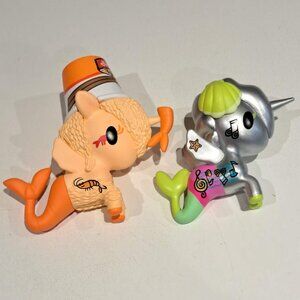 Tokidoki  mermicorno series 8 Set of 2 Shrimpie and Deejay